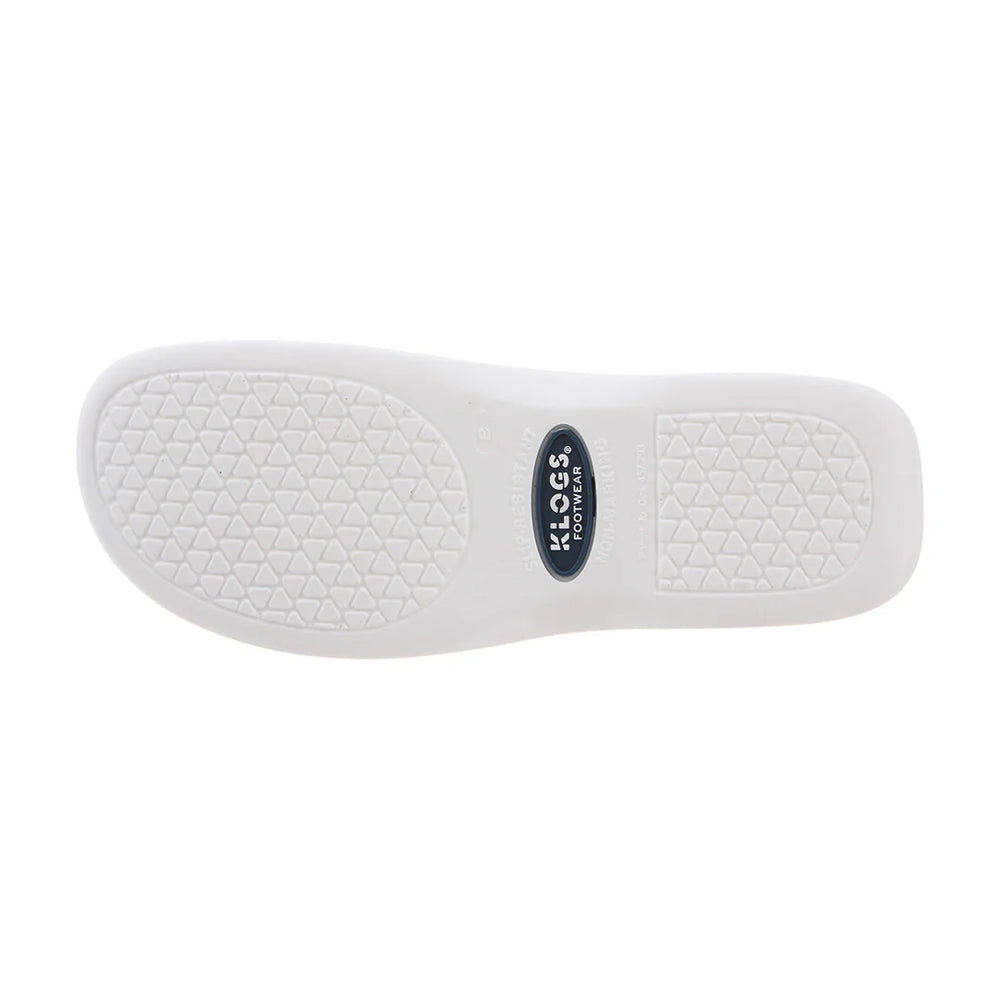 Klogs Dusty Chef Shoes, White, Size 9