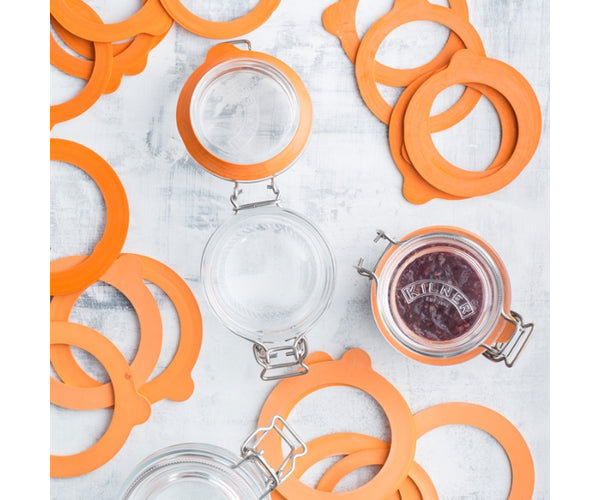 Kilner Pack Of 6 Rubber Seals 0.35 to 2 Litres