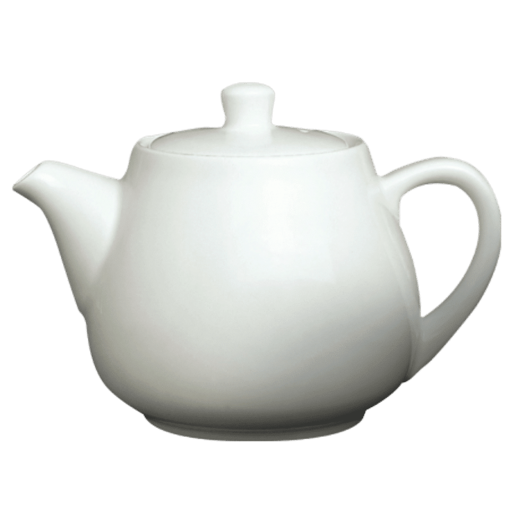 Cameo Dynasty 25 Oz Coffee/Tea Pot, Ceramic White 12 /Case