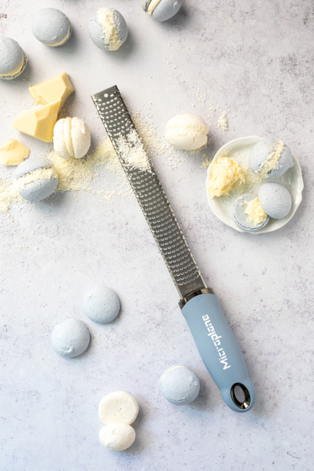 Microplane 12" Premium Classic Zester / Grater, Sky Blue