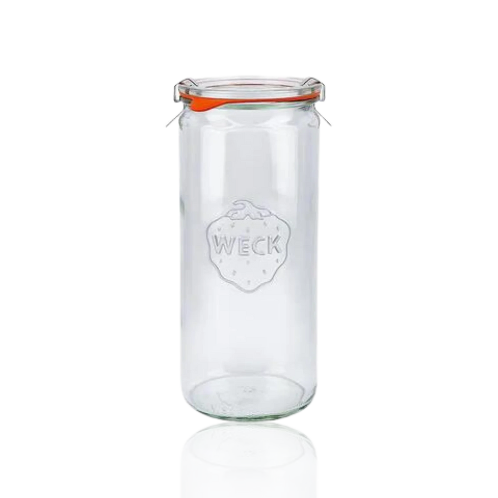 Weck 908 Cylindrical Jar - 1 Litre (35.2 Oz)