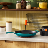 Le Creuset Iron Handle Skillet 26 cm, Bleu Riviera