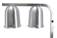 Nella Countertop Heat Lamp with (x2) 250 watt Bulbs