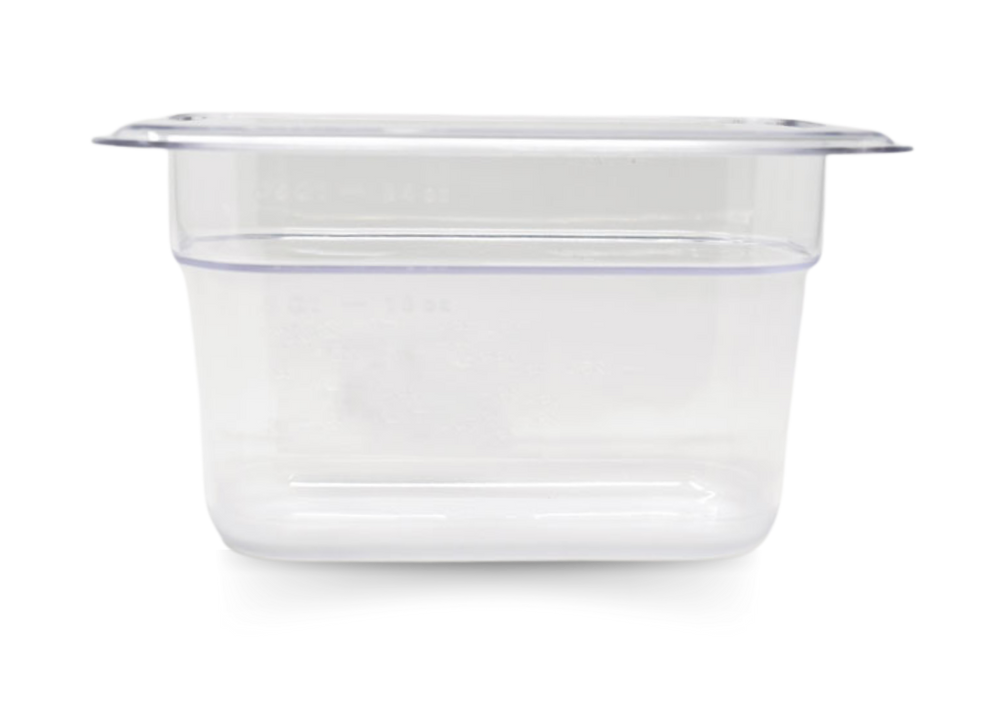Nella 1/9 Size Food Pan 4" Deep, Clear