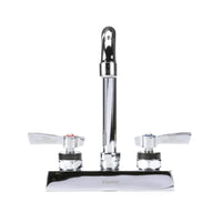 Encore 4" OC Deck Mount Faucet, 3-1/2" Swivel Gooseneck Spout and Lever Handles