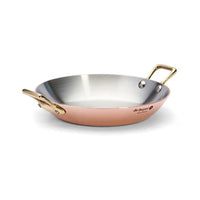 Debuyer 7" Round Copper Bowl with Welded Handles