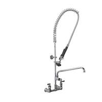 Encore Pre-Rinse Wall Mount Faucet with 8" Centre