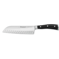 Wusthof Classic 7" Ikon Santoku Knife, Hollow Edge