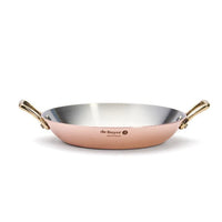 Debuyer 7" Round Copper Bowl with Welded Handles