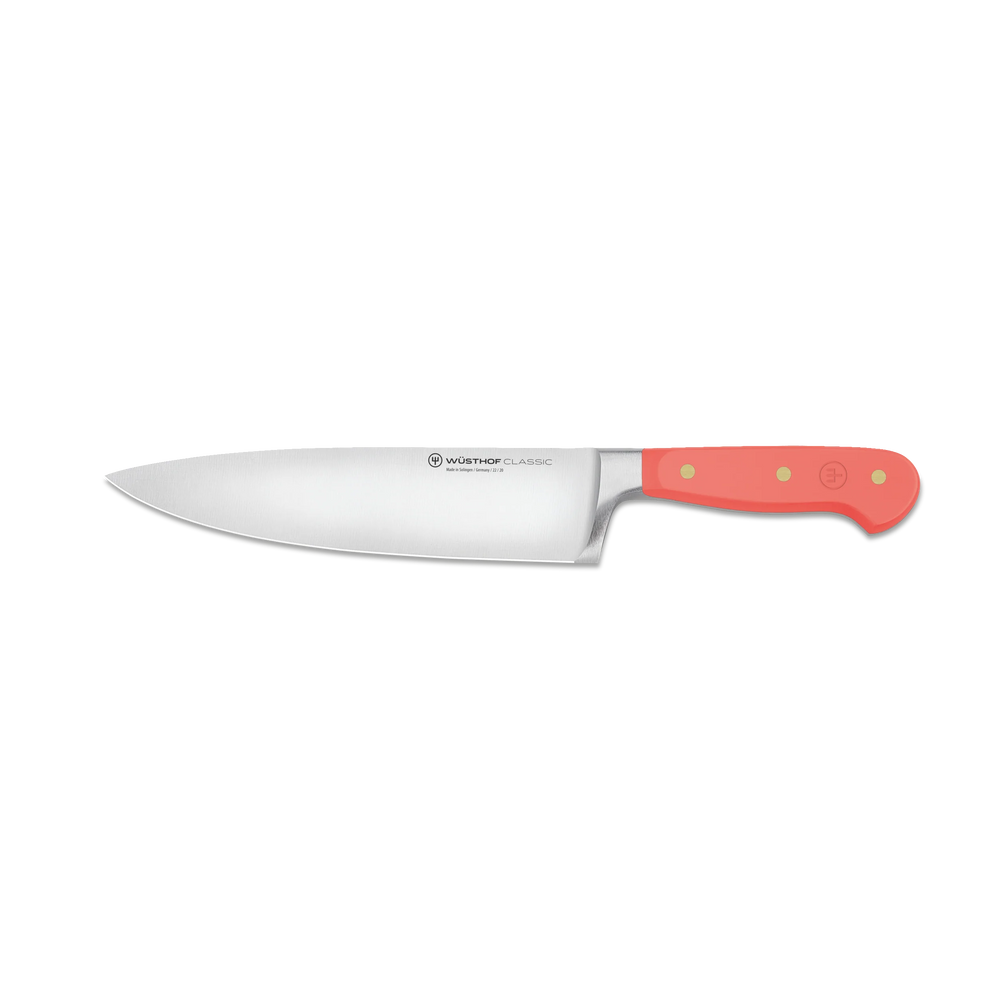 Wusthof Classic 8" Chef Knife, Coral Peach Handle