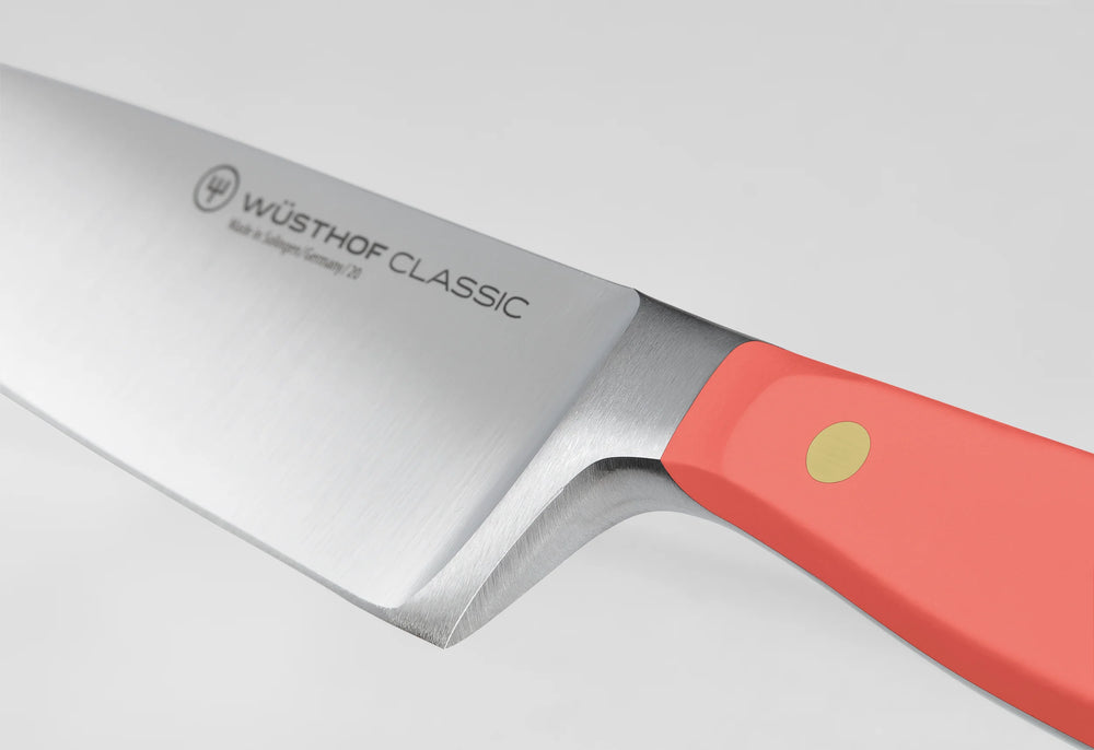 Wusthof Classic 8" Chef Knife, Coral Peach Handle