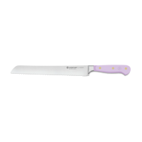 Wusthof Classic 9" Double Serrated Bread Knife, Purple Yam Handle