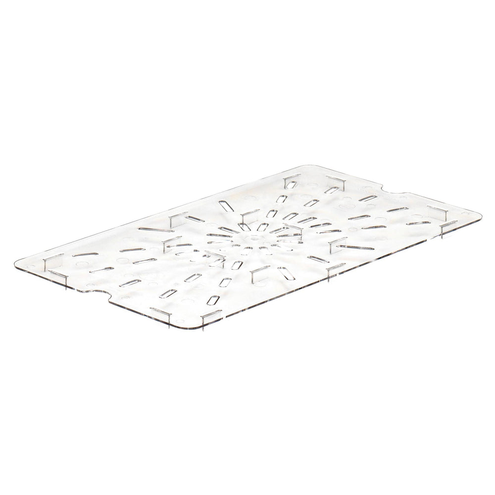 Cambro 10CWD135 Full Size Food Pan Drain Shelf, Clear