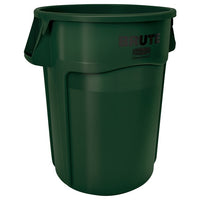 Rubbermaid Brute 44 Gallon Round Trash Can, Grey