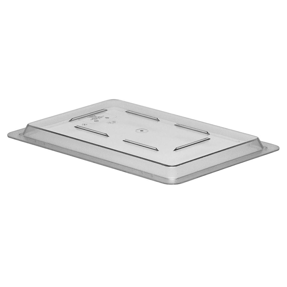 Cambro 18" x 12" Flat Food Storage Cover, Clear