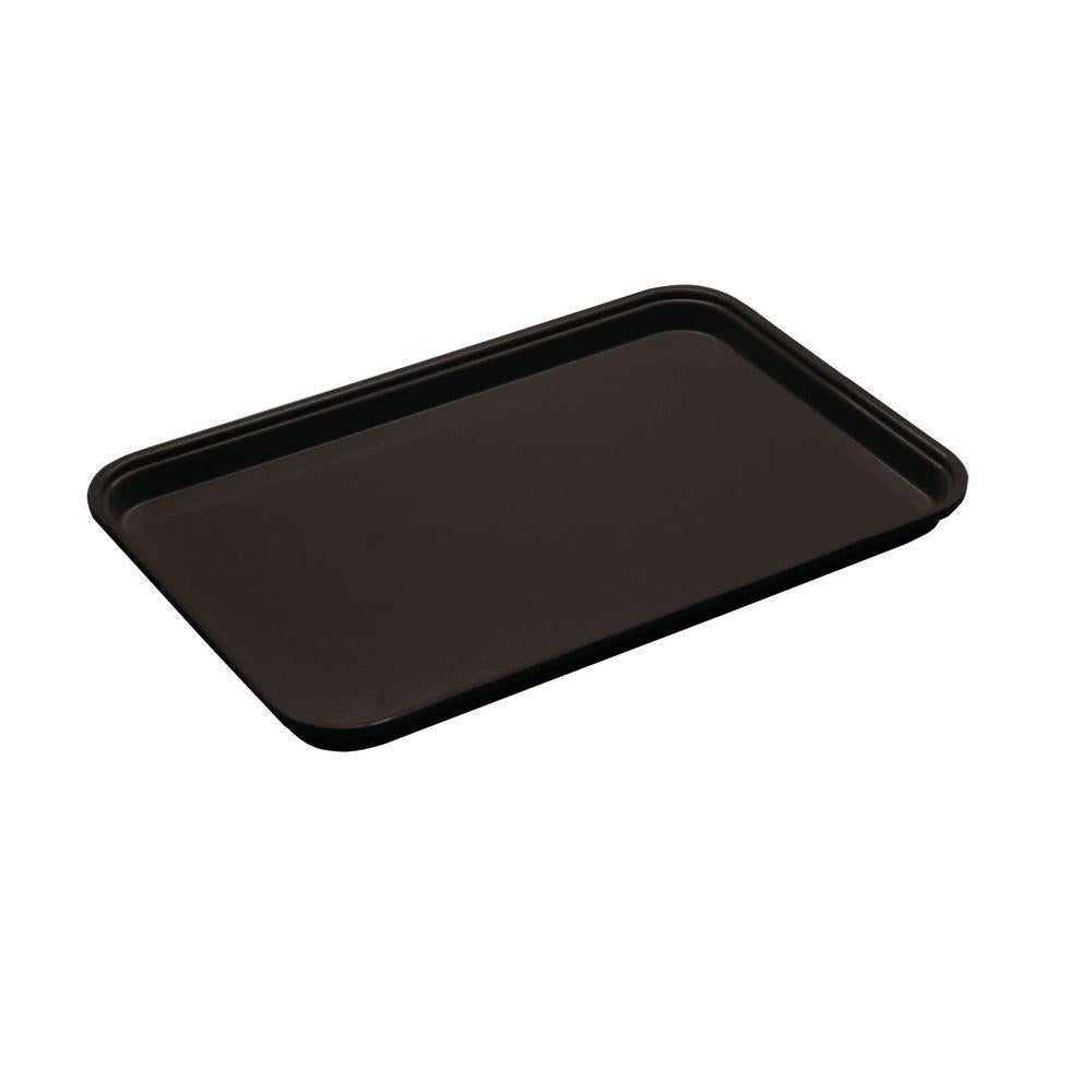 Cambro 12" x 18" Market Display Tray, Black - 1218MT110