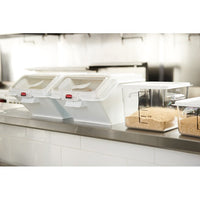Rubbermaid Square Food Storage Cover for 2, 4, 6 & 8 Qt Containers, White