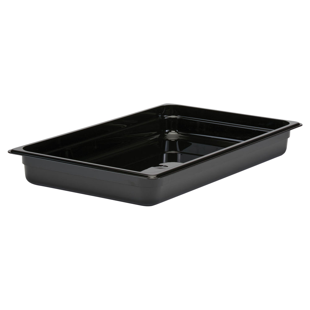 Cambro 12CW110 Full Size Food Pan 2.5" Deep, Black