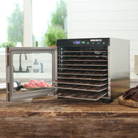 Big Bite 10 Tray Digital Stainless Steel Food Dehydrator