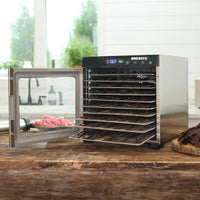 Big Bite 10 Tray Digital Stainless Steel Food Dehydrator
