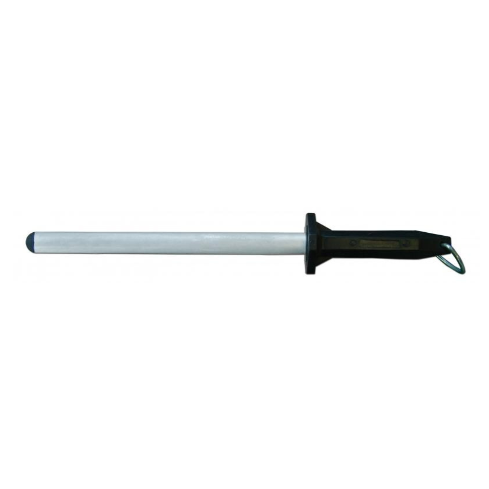 Nella 10" Diamond Sharpening Steel, Black Handle