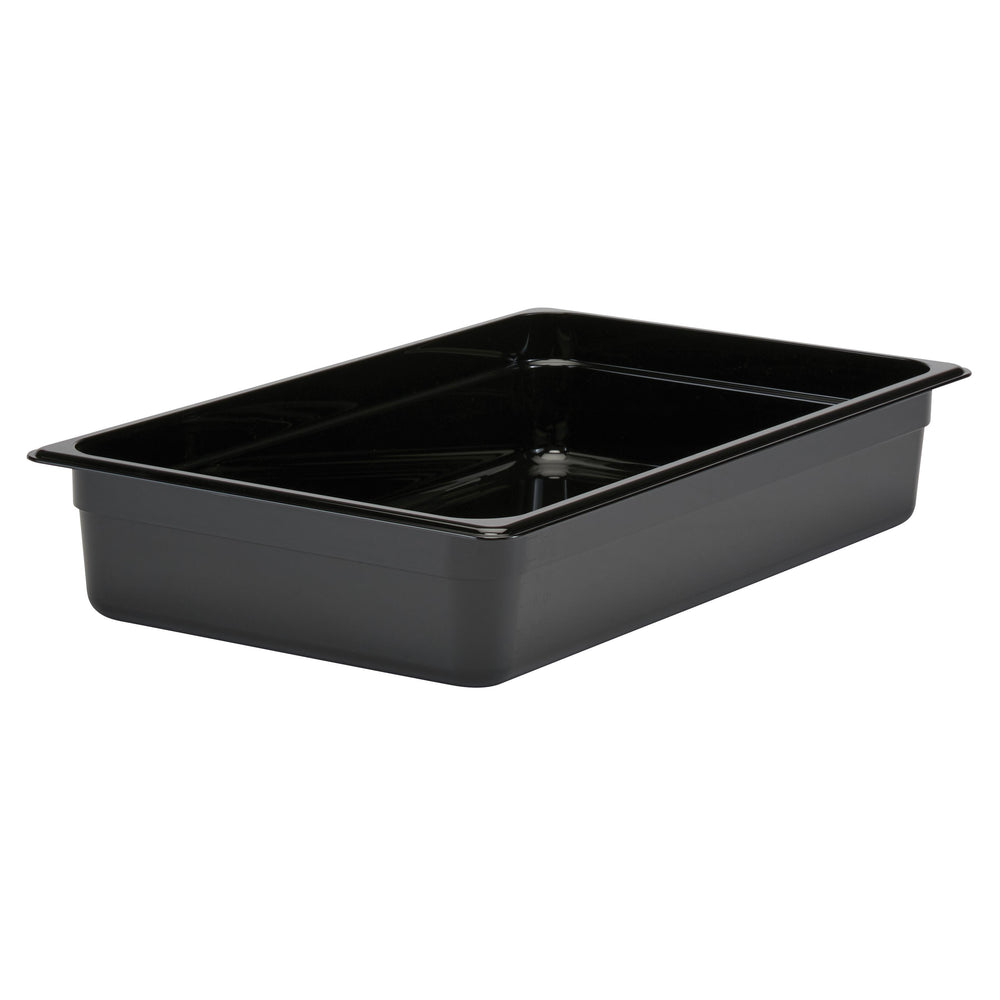 Cambro 14CW110 Full Size Food Pan 4" Deep, Black