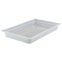 Cambro 14PP190 Full Size Food Pan 4" Deep, Translucent