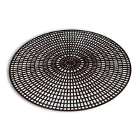 Vollrath Tray Mate 14.5" Round Anti-Skid Mat, Brown - 1620-01