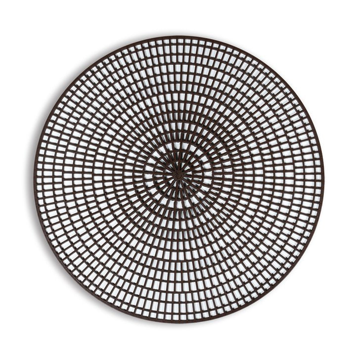 Vollrath Tray Mate 14.5" Round Anti-Skid Mat, Black - 1620-06