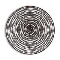 Vollrath Tray Mate 14.5" Round Anti-Skid Mat, Black - 1620-06