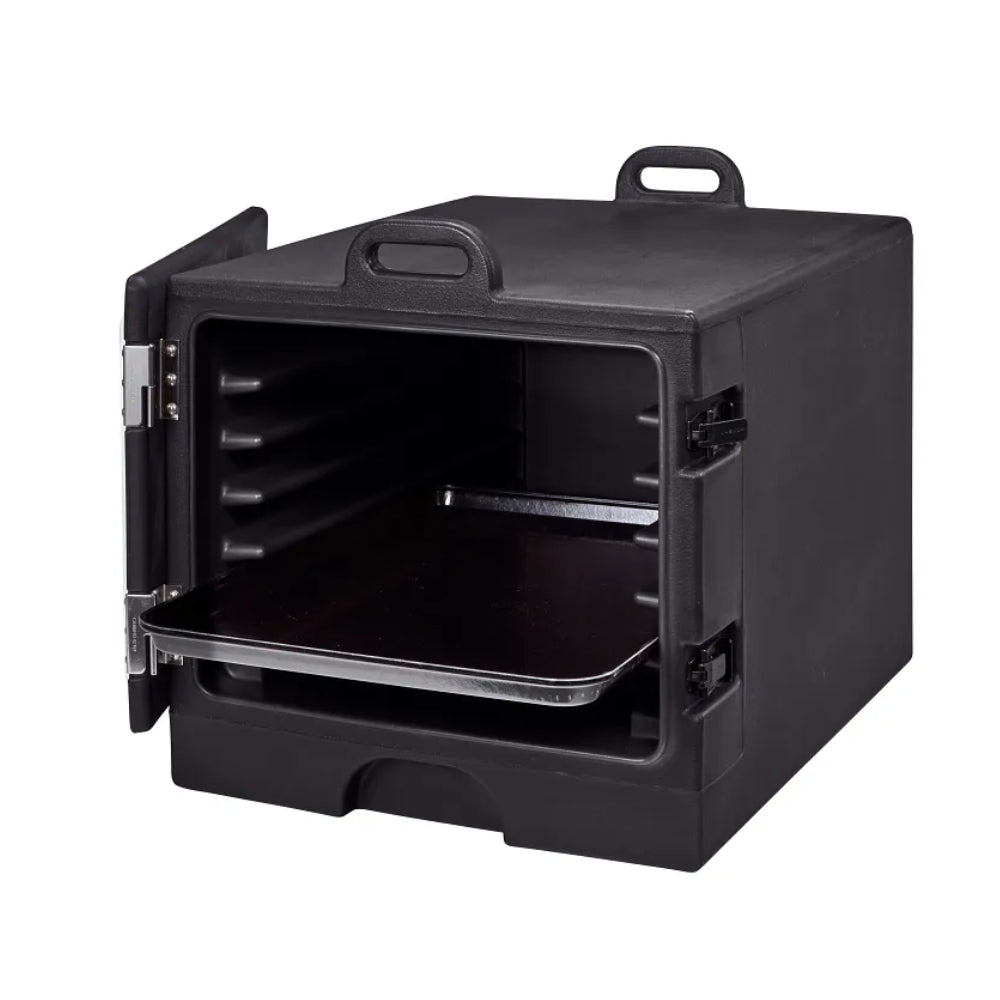 Cambro 1826MTC110 Cam Carrier Insulated Front Loading Sheet Pan Carrier, Holds 6 Full Sized Pans, Black