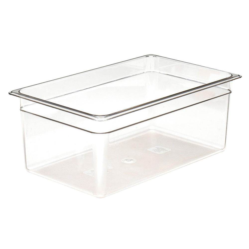 Cambro 18CW135 Full Size Food Pan 8" Deep, Clear