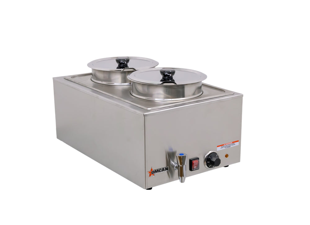 Nella Double Well Food Warmer with 8 Litre Per Container Capacity
