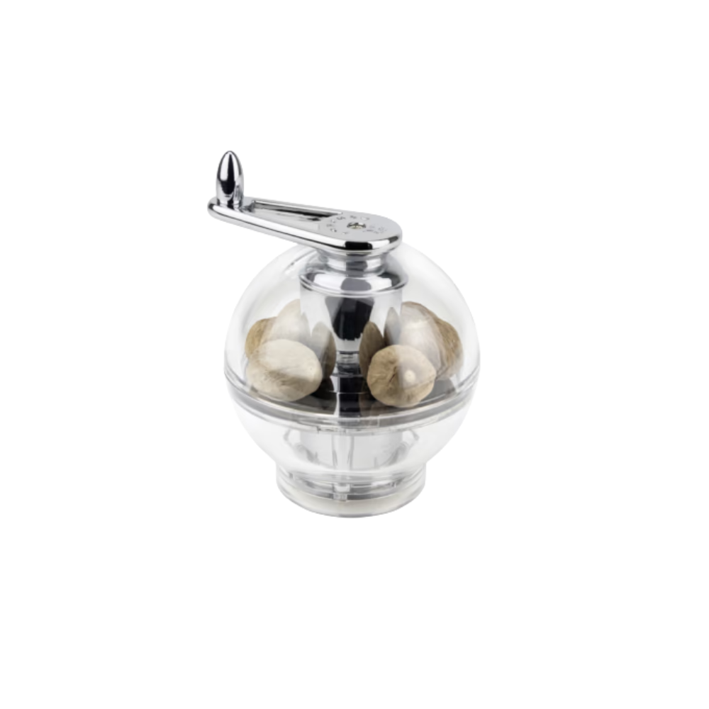 Peugeot Tidore 4.5" Manual Nutmeg Grinder, Acrylic