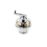 Peugeot Tidore 4.5" Manual Nutmeg Grinder, Acrylic