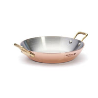 Debuyer 6" Round Copper Bowl with Welded Handles