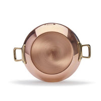 Debuyer 6" Round Copper Bowl with Welded Handles