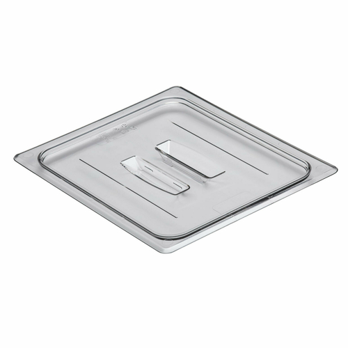 Cambro 20CWCH135 1/2 Size Food Pan Cover with Handle, Clear