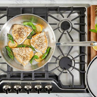 All-Clad d5 12" Fry Pan, Polished Stainless