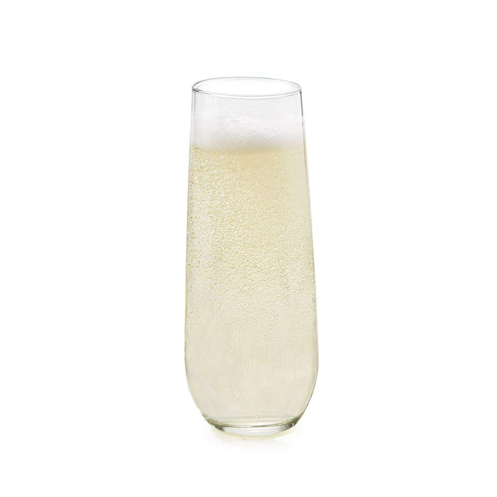 Libbey Stemless 8.5 Oz Flute Glass 12 /Case