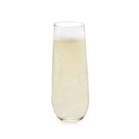 Libbey Stemless 8.5 Oz Flute Glass 12 /Case