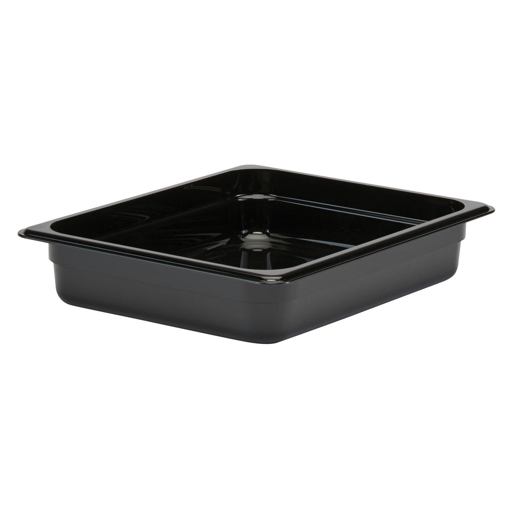 Cambro 22CW110 1/2 Size Food Pan 2.5" Deep, Black