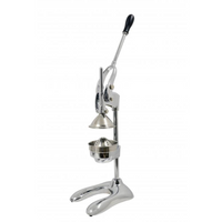 Nella Manual Citrus Squeezer with 5" Cutter Plate, Chrome