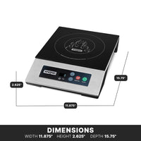 Waring Countertop Induction Range 11.5" x 11.75" 120V