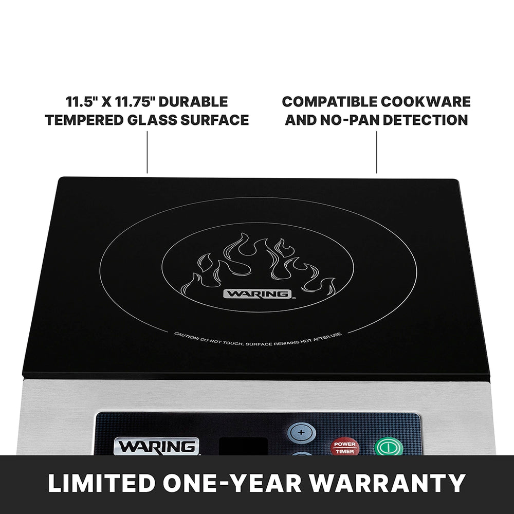 Waring Countertop Induction Range 11.5" x 11.75" 120V