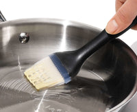 Oxo 1071062BK Good Grips 7.6" Silicon Pastry Brush, Black