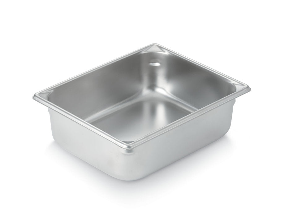 Vollrath Super Pan V 1/2 Size Steam Table Pan, 4" Deep, Stainless Steel