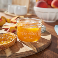 Bernardin 250 ml Wide Mouth Mason Jar Glass 12 /Case