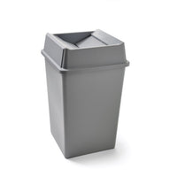 Rubbermaid 3958GR Untouchable Square Rigid Plastic Liner for 35 Gallon Containers, Grey