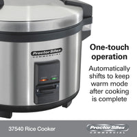 Proctor Silex 40 Cup Commercial Rice Cooker / Warmer